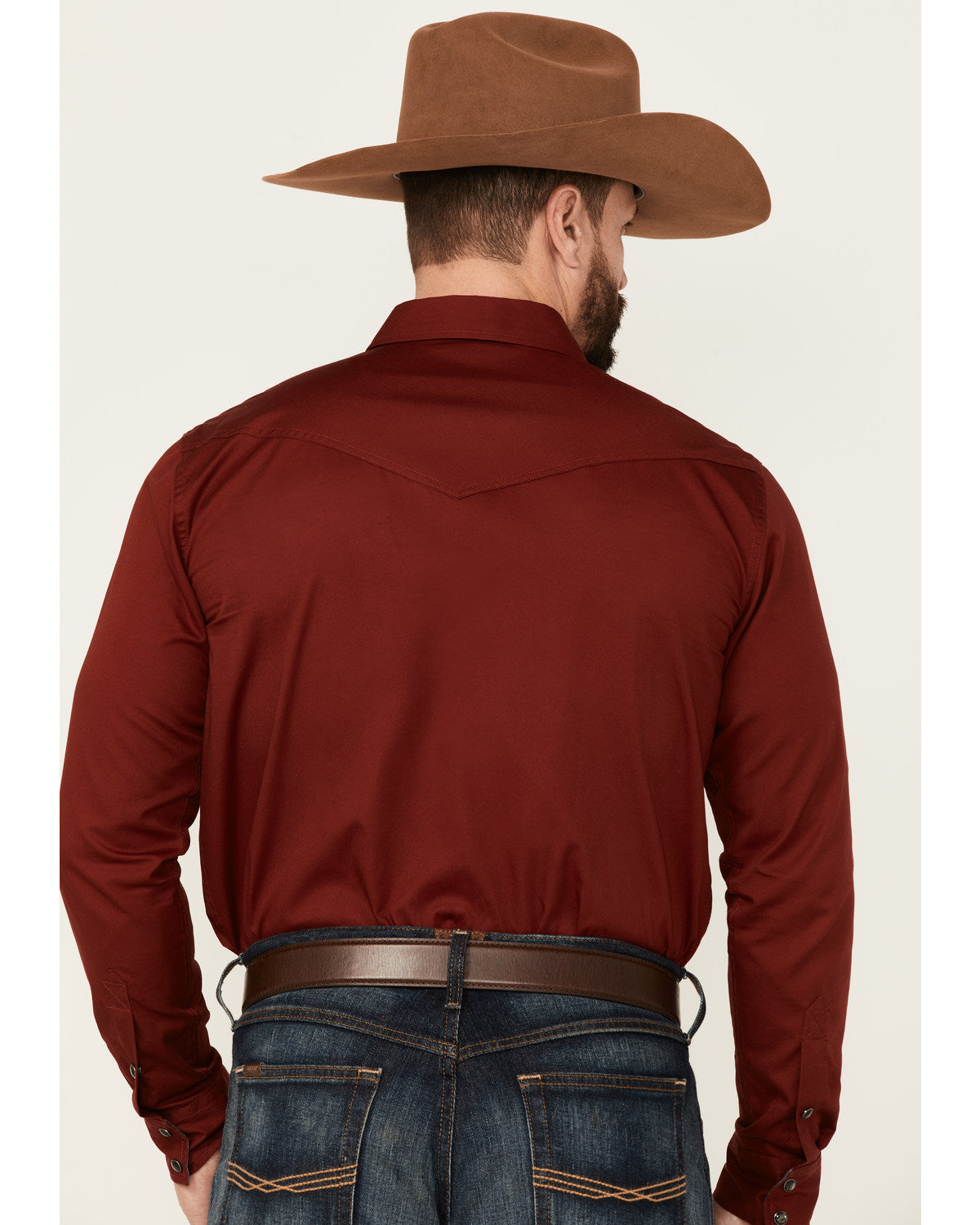 Cody James Men's Solid Treadstone Long Sleeve Pearl Snap Western Shirt