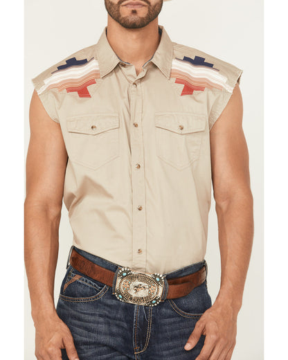 Cody James Men's Thunderbird Legends Cutoff Snap Western Shirt