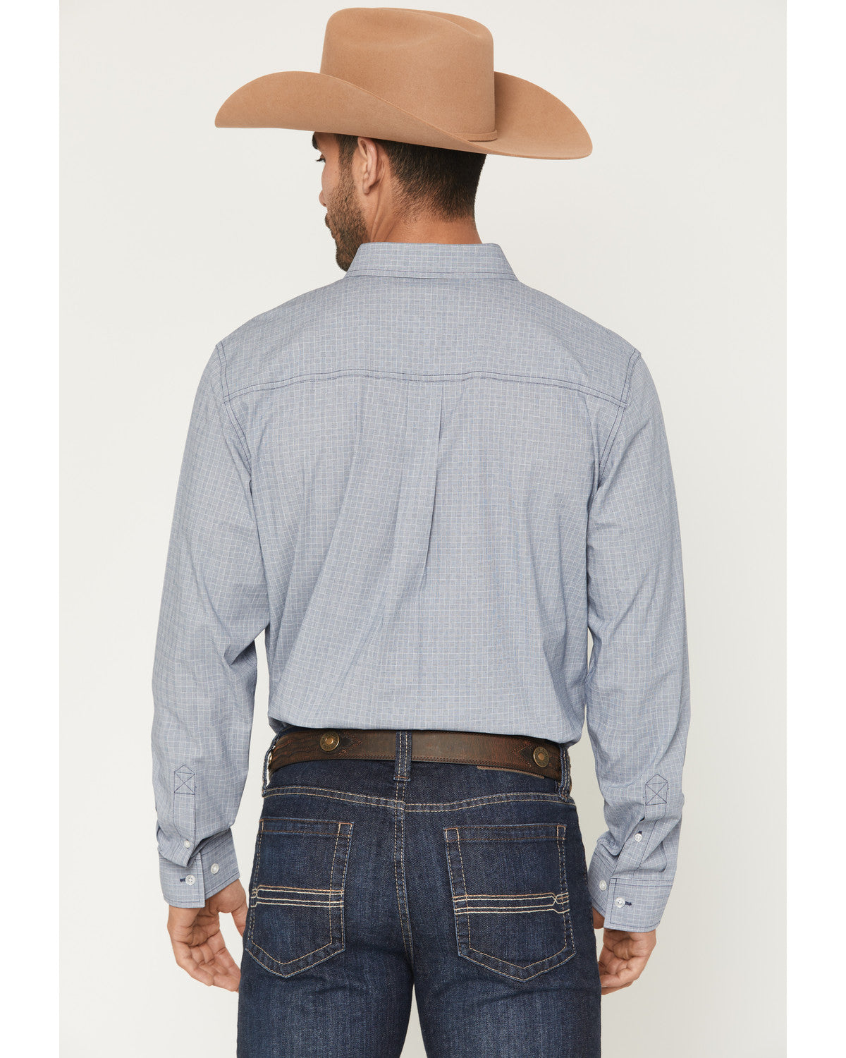Cody James Men's Missouri Frontier Geo Print Long Sleeve Button-Down S