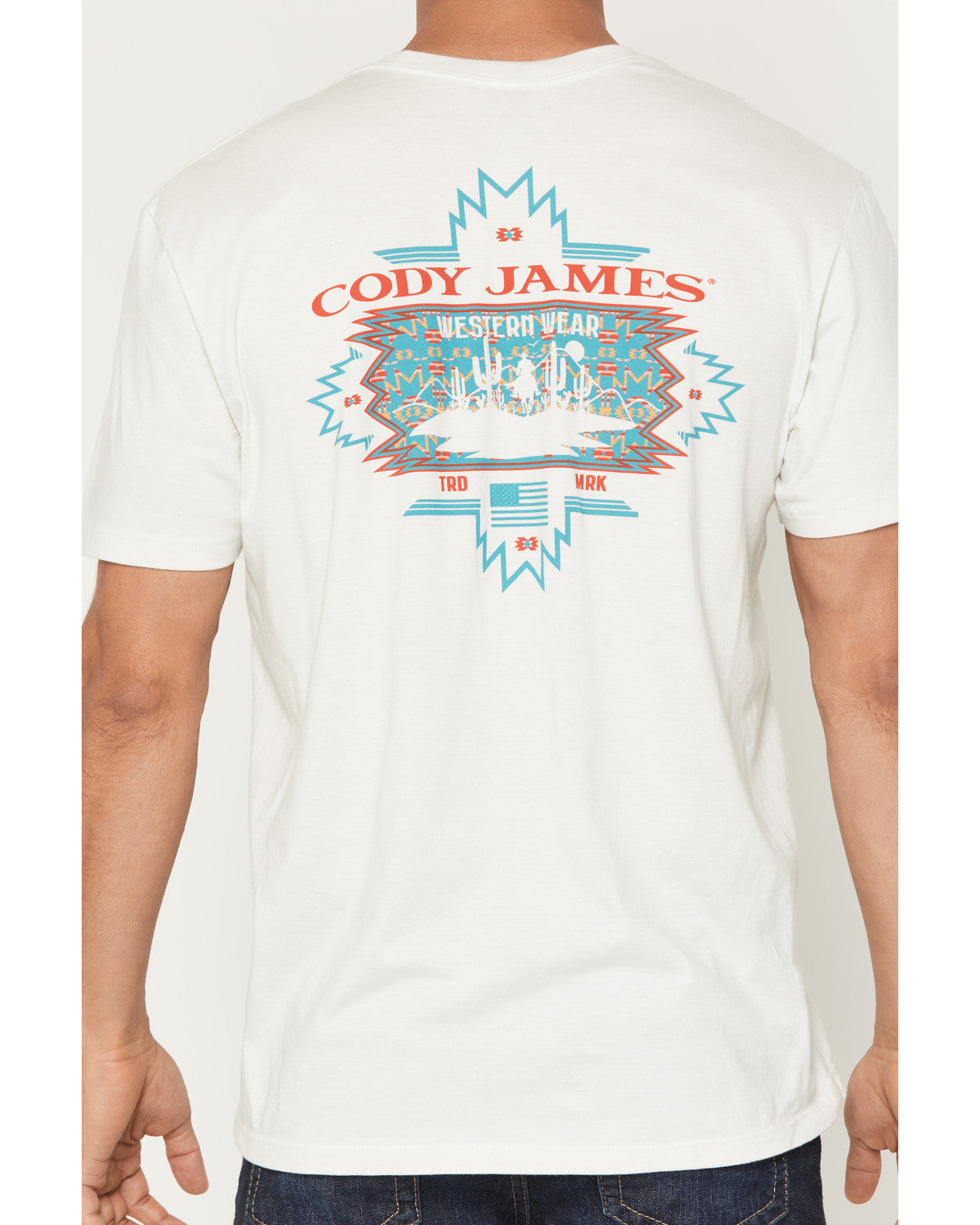 Cody James Men's Southwestern Sunset Short Sleeve Graphic T-Shirt