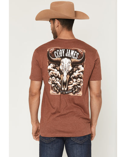 Cody James Men's Steerhead Short Sleeve Graphic T-Shirt