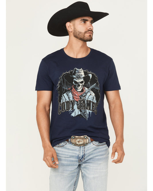 Cody James Men's Posse Gunslinger Short Sleeve Graphic T-Shirt