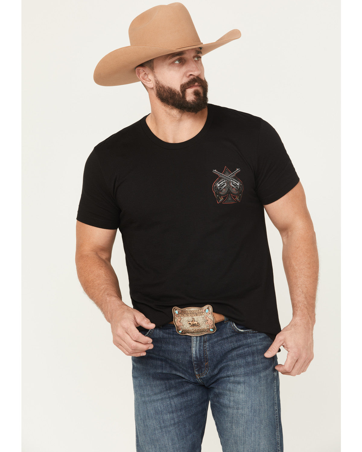 Cody James Men's Poker Chip Short Sleeve Graphic T-Shirt