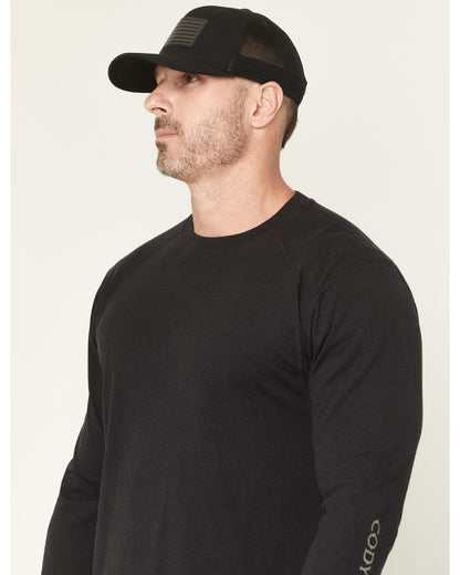 Cody James Men's FR Black Spot Lightweight Long Sleeve Tech T-Shirt