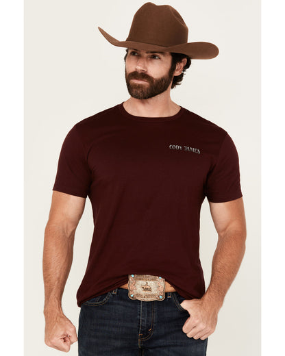 Cody James Men's Wanted Paper Short Sleeve Graphic T-Shirt