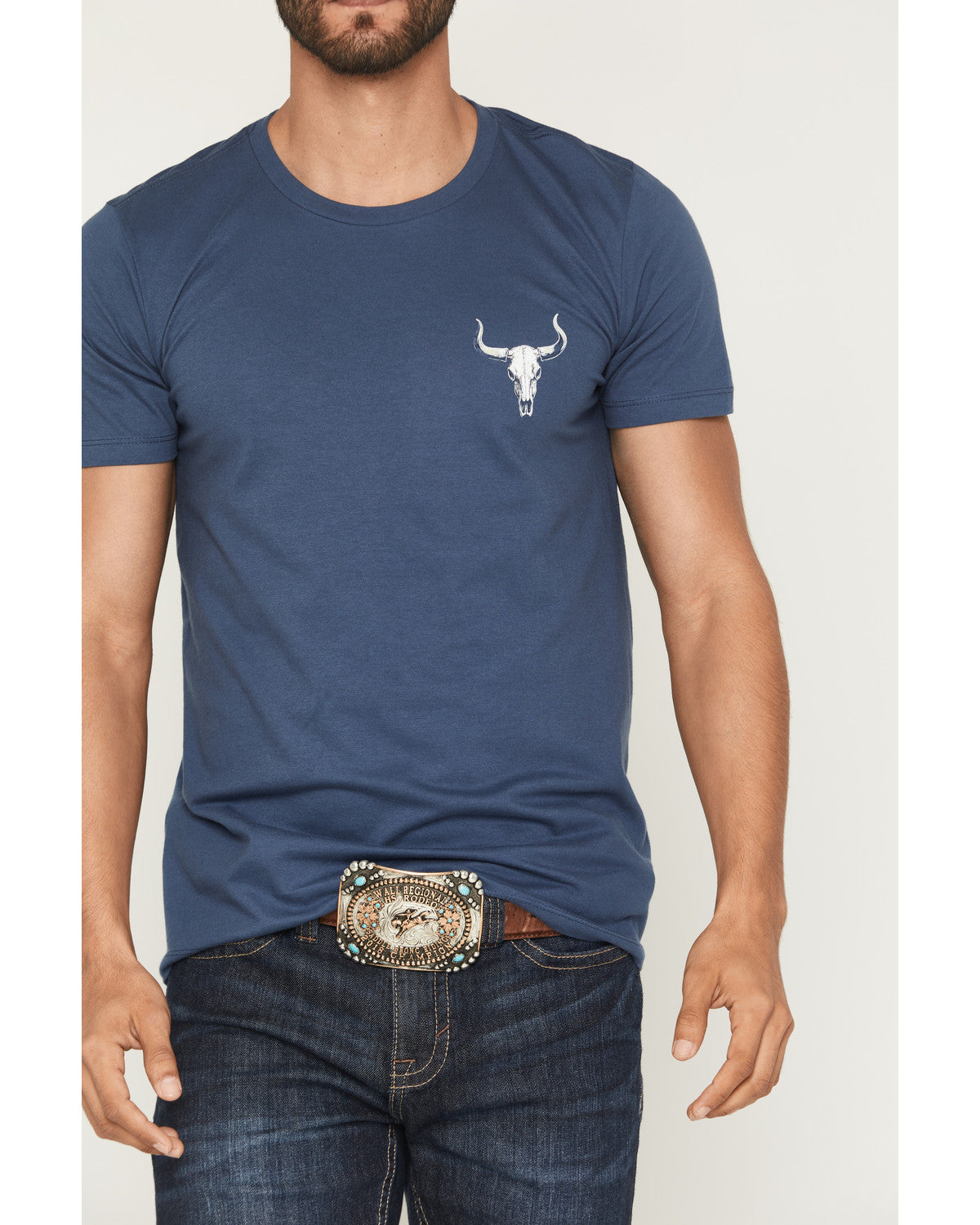 Cody James Men's American Steerhead Short Sleeve Graphic T-Shirt