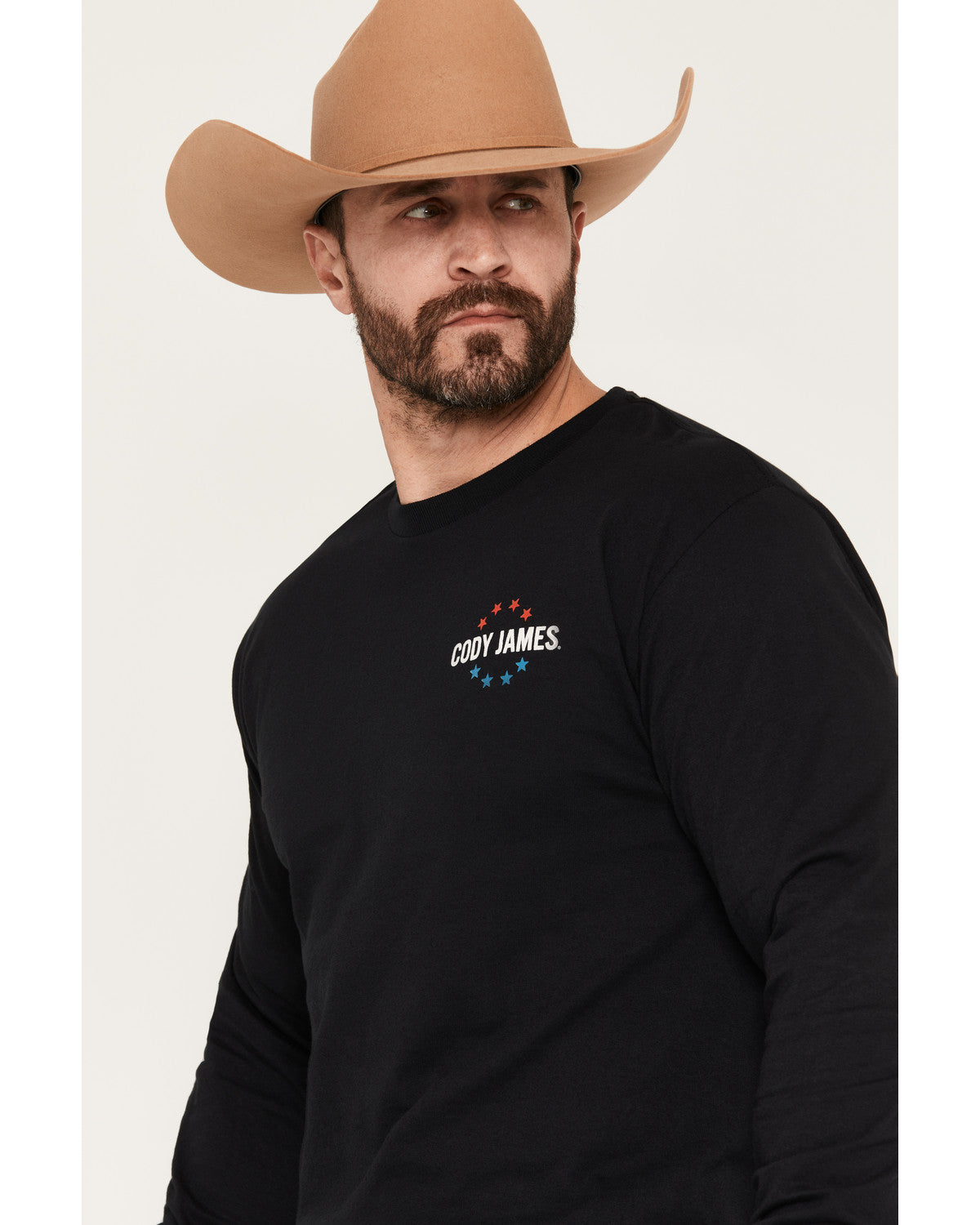 Cody James Men's American Legend Long Sleeve Graphic T-Shirt