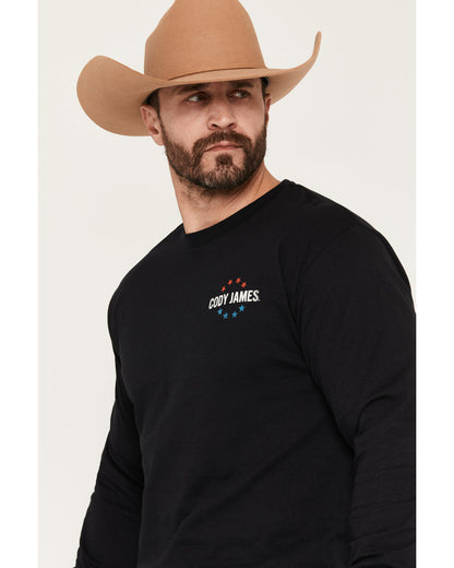 Cody James Men's American Legend Long Sleeve Graphic T-Shirt