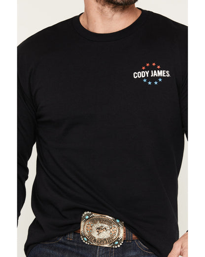 Cody James Men's American Legend Long Sleeve Graphic T-Shirt