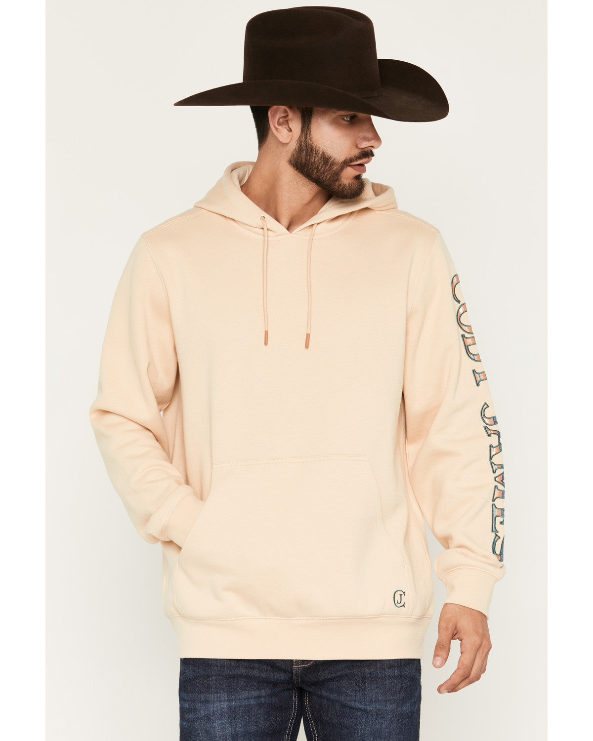 Cody James Men's Origin Logo Embroidered Hooded Sweatshirt