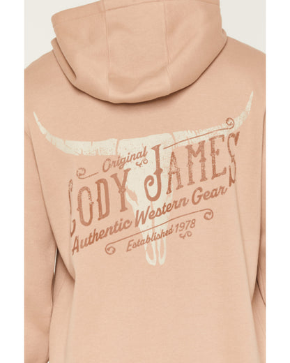 Cody James Men's Longhorn Graphic Hooded Sweatshirt
