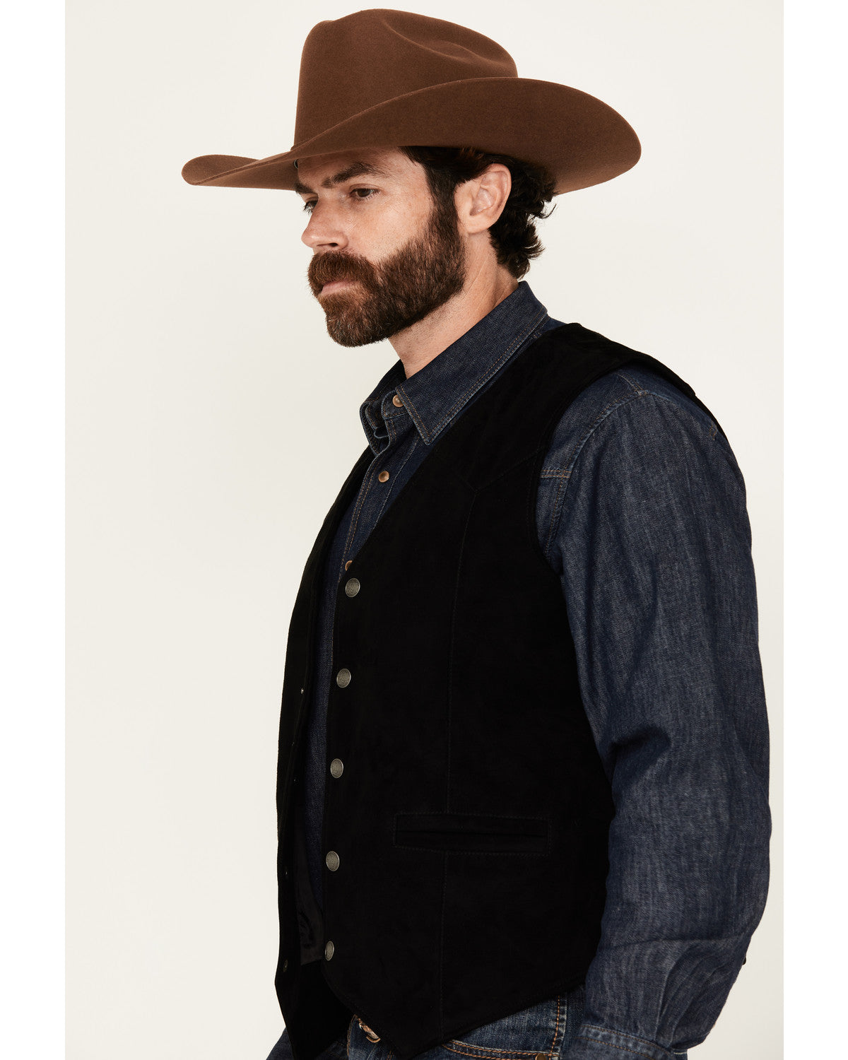 Cody James Men's Angus 2.0 Suede Vest