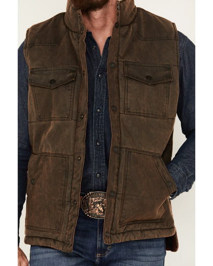 Cody James Men's Oil Slick Snap Vest