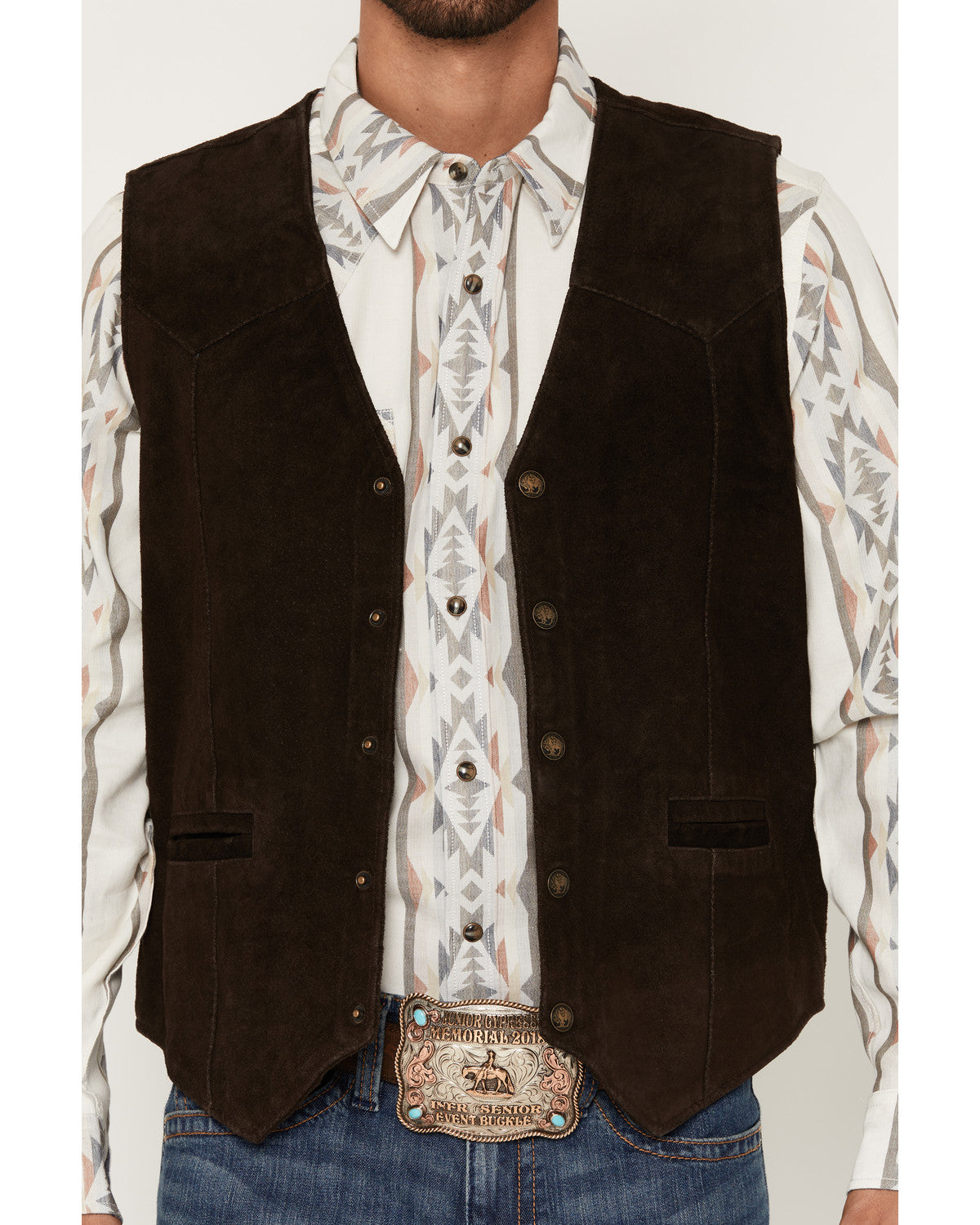 Cody James Men's Angus Suede Vest
