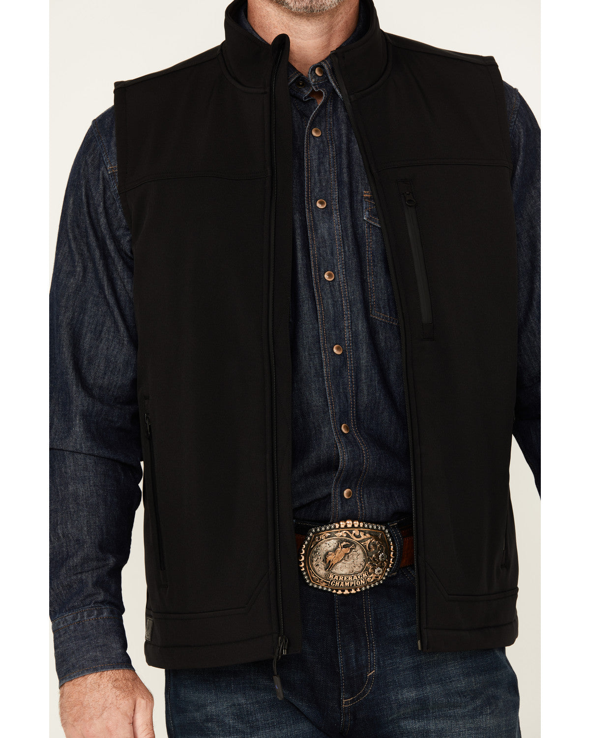 Cody James Men's Estacado Concealed Carry Softshell Vest - Tall