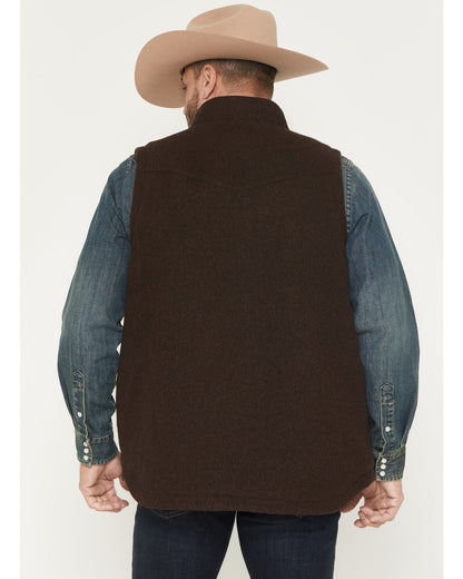Cody James Men's Miller Sherpa Lined Wool Vest