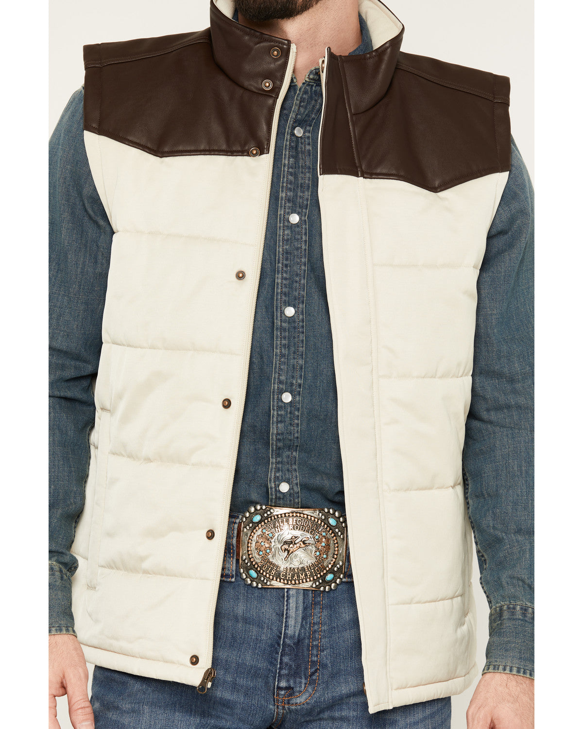Cody James Men's Drummond Quilted Puffer Vest