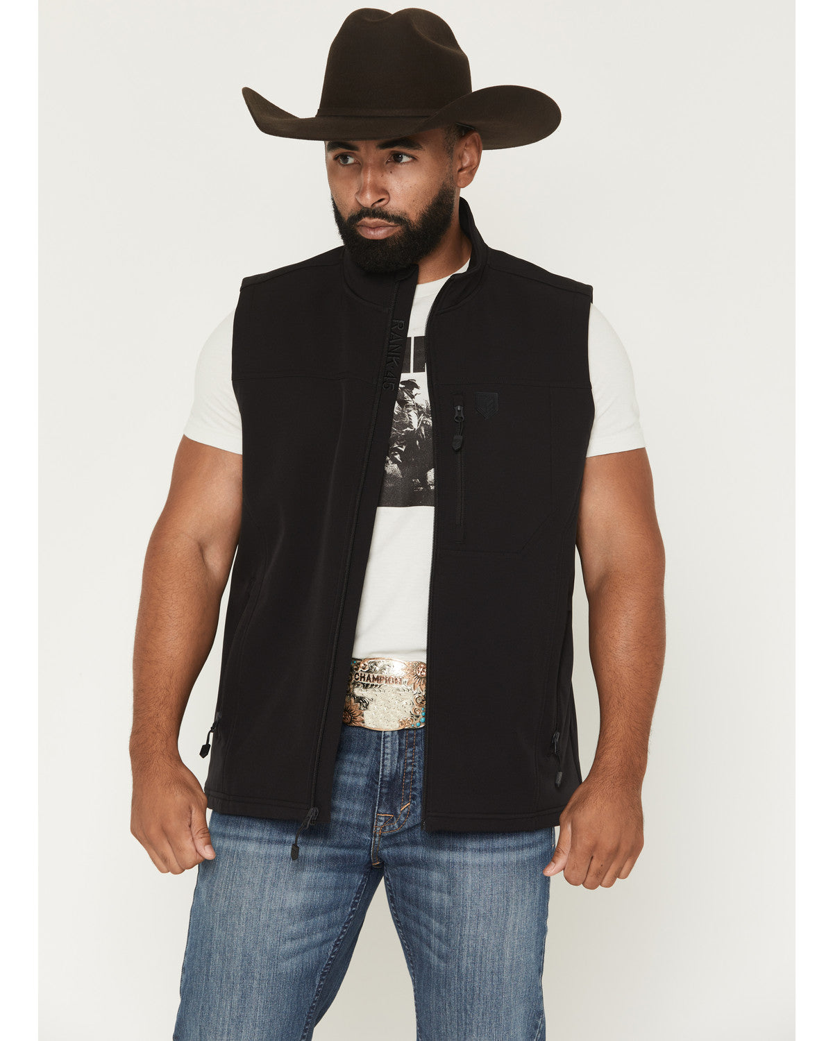 Cody James RANK 45® Men's Ralington Softshell Vest - Big