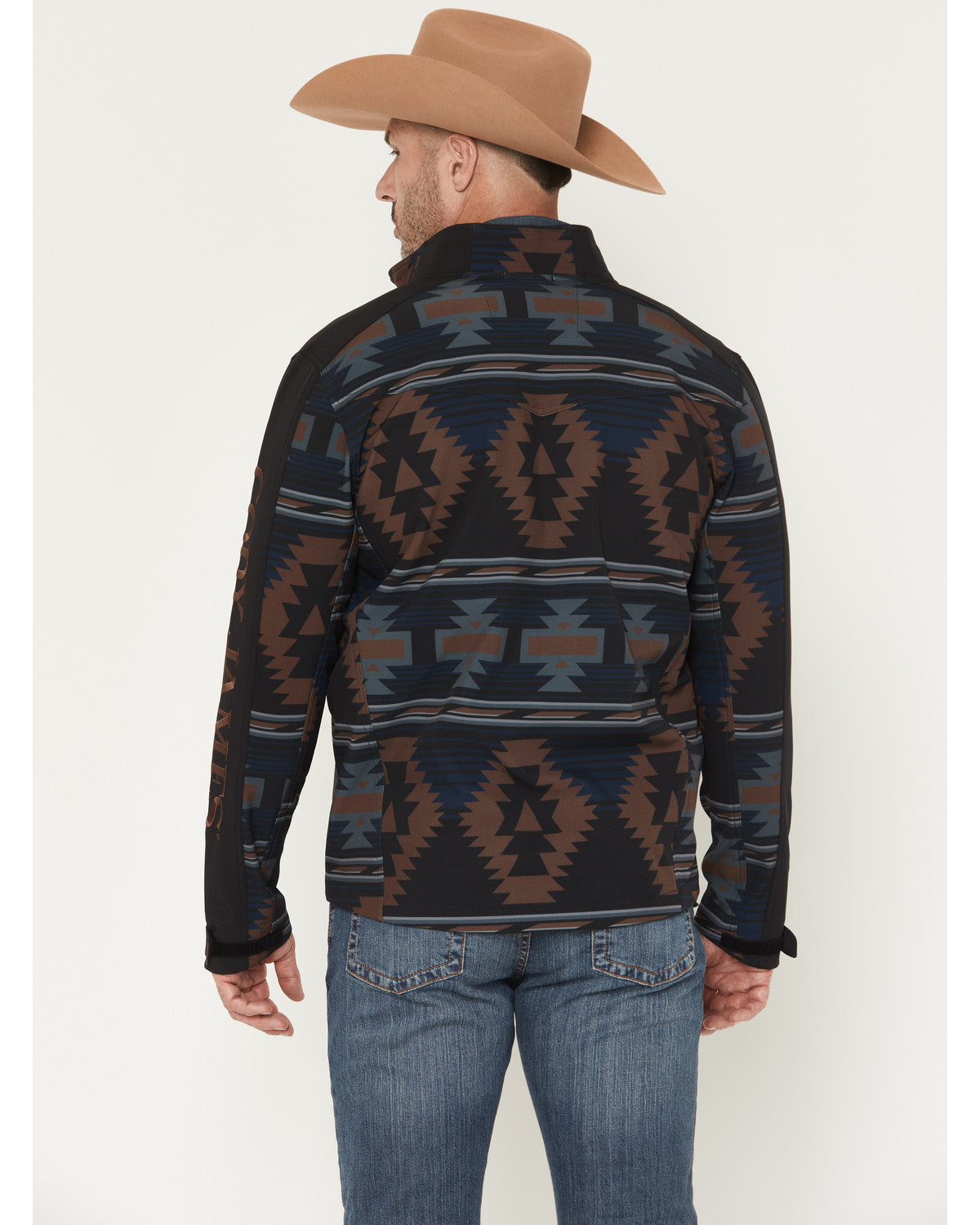 Cody James Men's Southwestern Print Softshell Jacket
