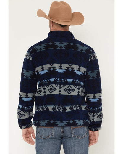 Cody James Men's Barrens Southwestern Print Zip-Up Jacket