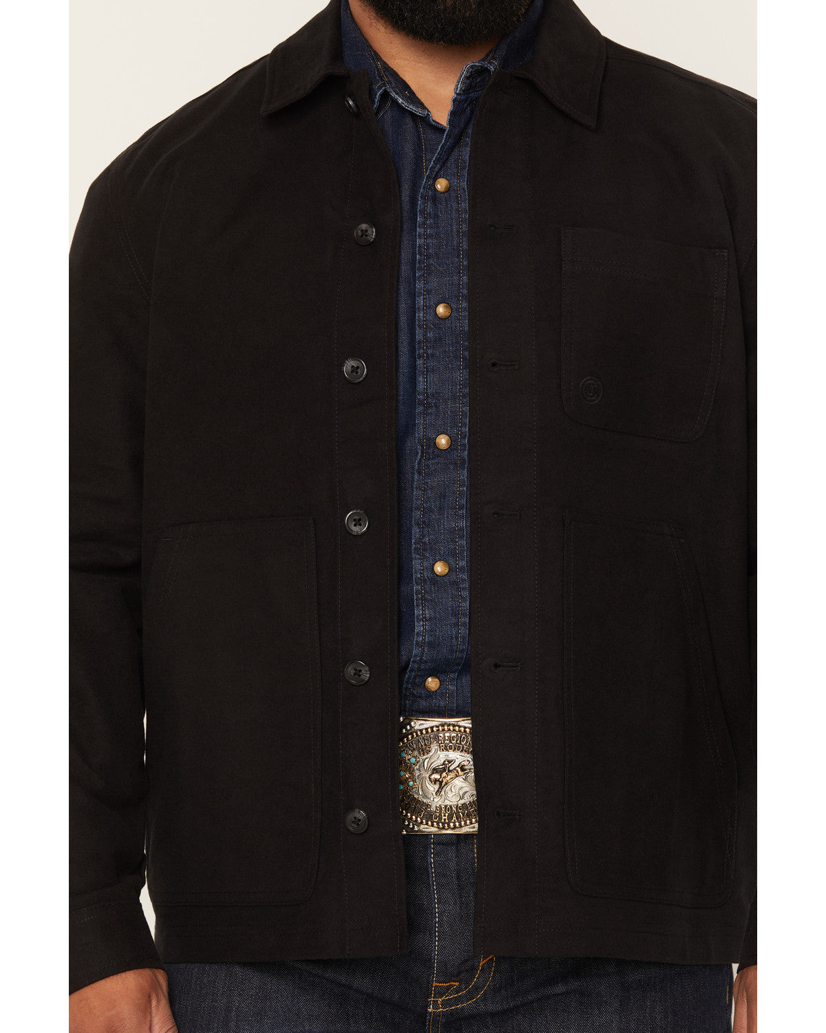 Cody James Men's El Paso Unlined Moleskin Chore Coat