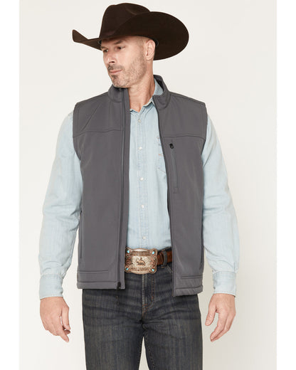 Cody James Men's Estacado Solid Concealed Carry Softshell Vest - Tall