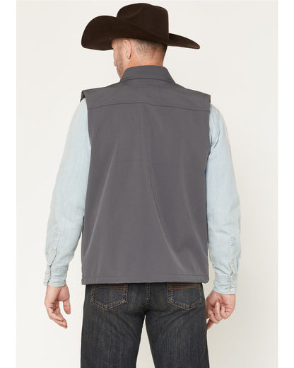 Cody James Men's Estacado Solid Concealed Carry Softshell Vest - Tall