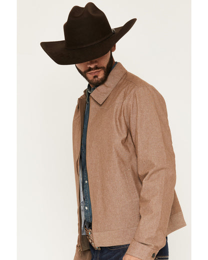 Cody James Men's Chambray Lightweight Bomber Jacket