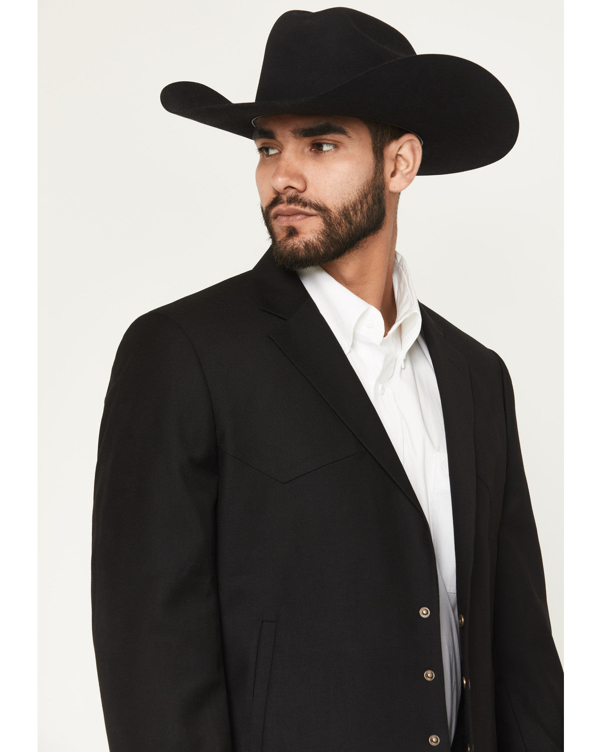 Cody James Black 1978® Men's Solid Snap Cropped Sportcoat
