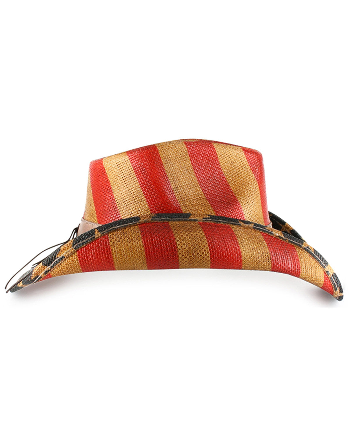 Cody James Justice American Flag Drifter Straw Cowboy Hat