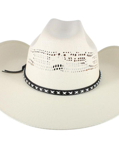 Cody James Bangora Straw Cowboy Hat