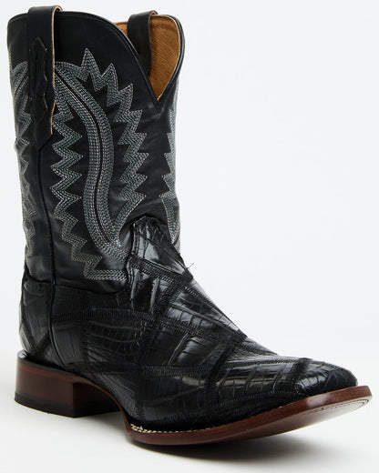Cody James Men's Exotic American Alligator Western Boots - Broad Squar