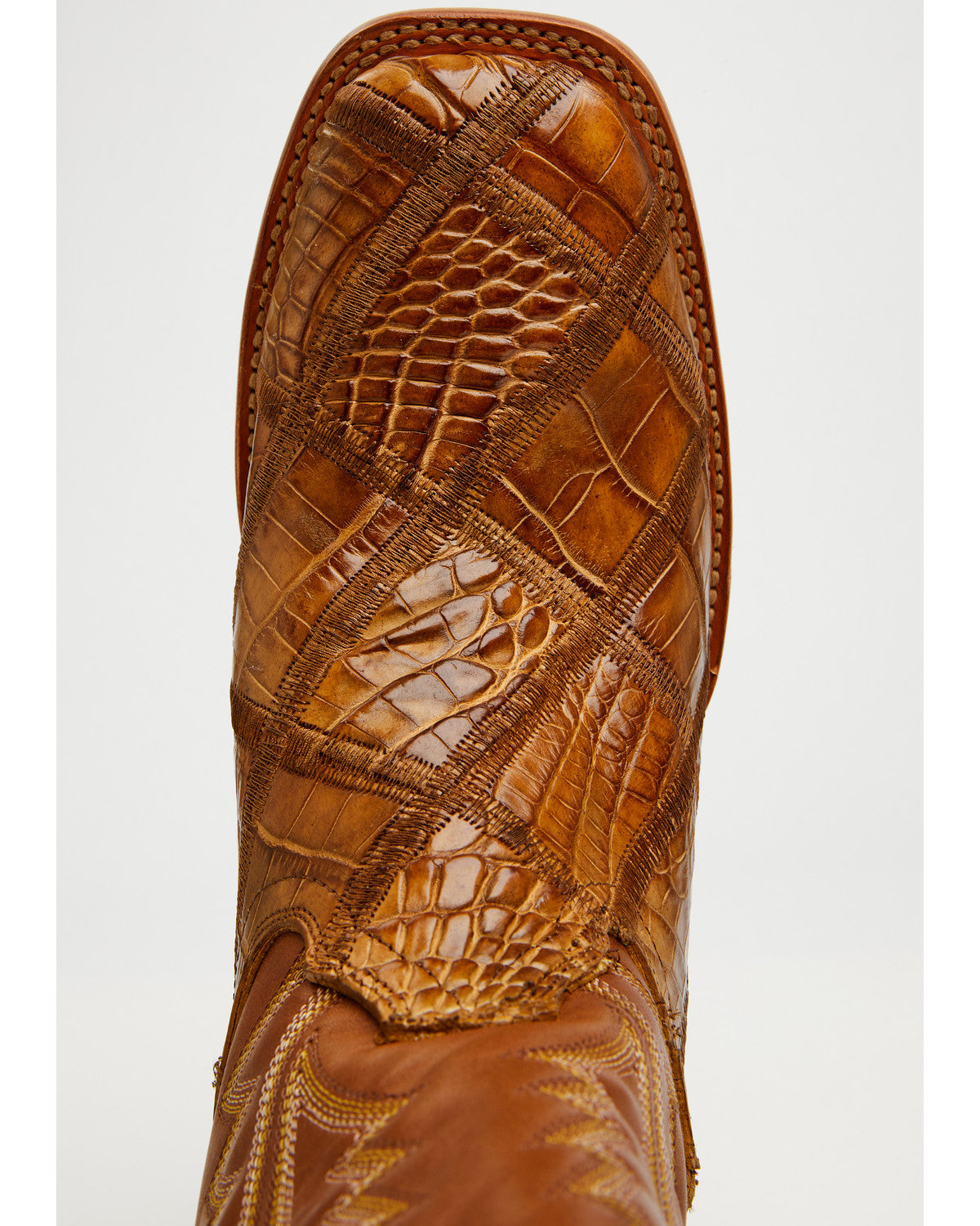 Cody James Men's Exotic American Alligator Western Boots - Broad Squar