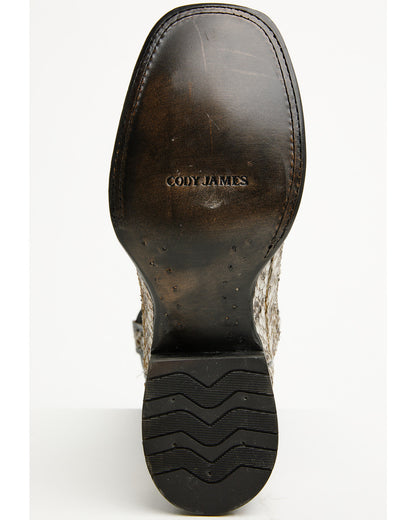 Cody James Men's Exotic Anaconda Western Boots - Broad Square Toe