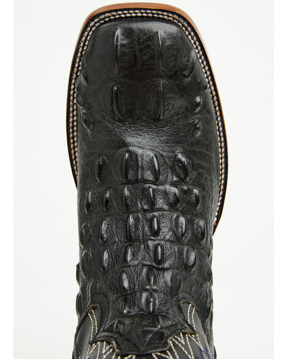 Cody James Men's Croc Print Badlands Western Boots - Broad Square Toe