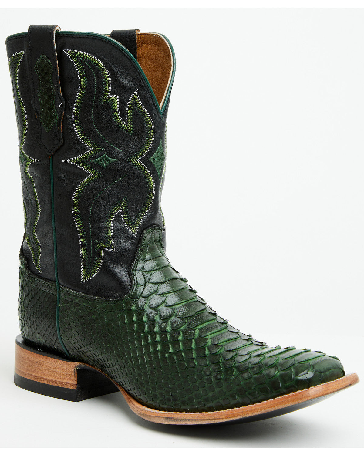 Cody James Men's Exotic Python Western Boots - Broad Square Toe
