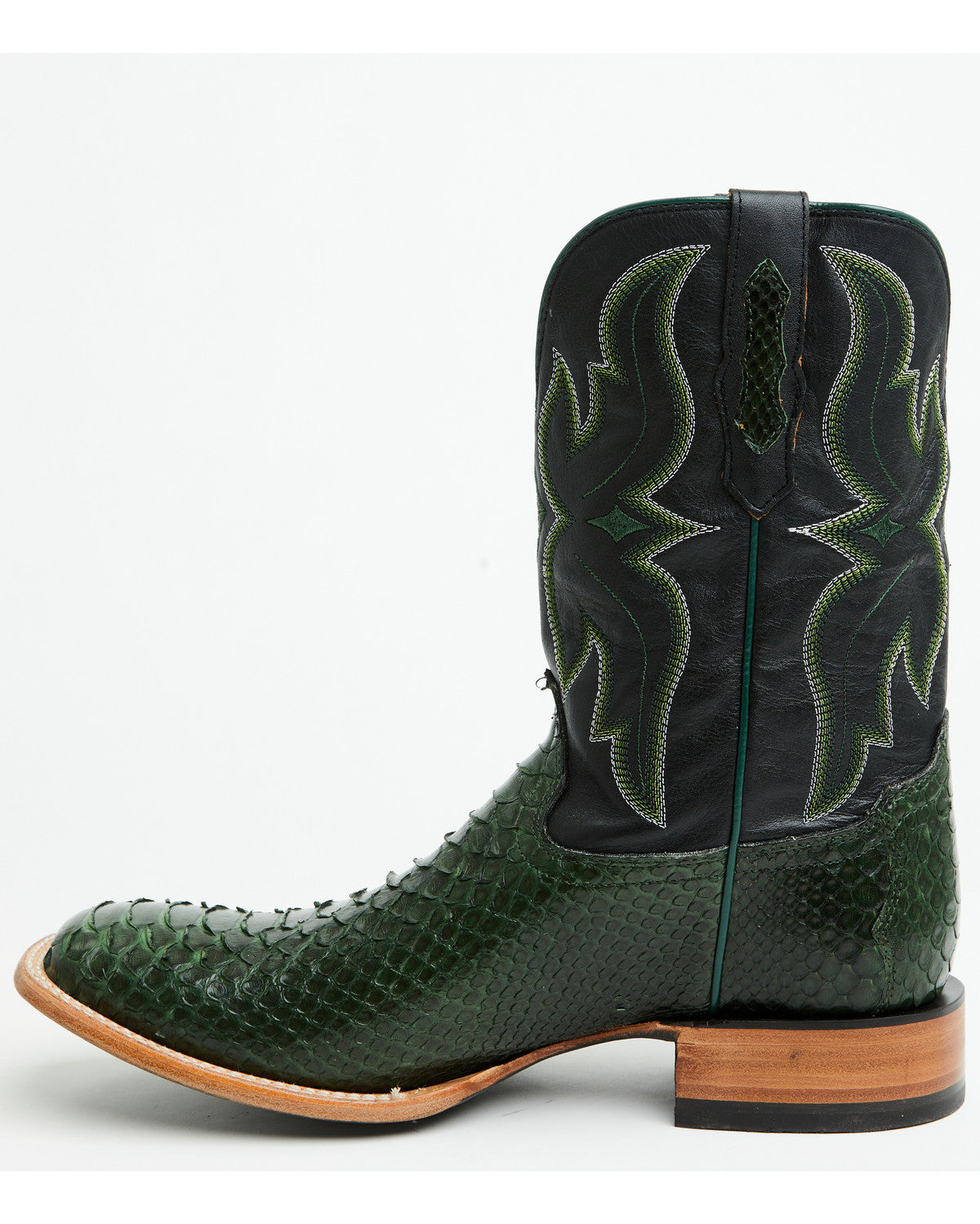 Cody James Men's Exotic Python Western Boots - Broad Square Toe