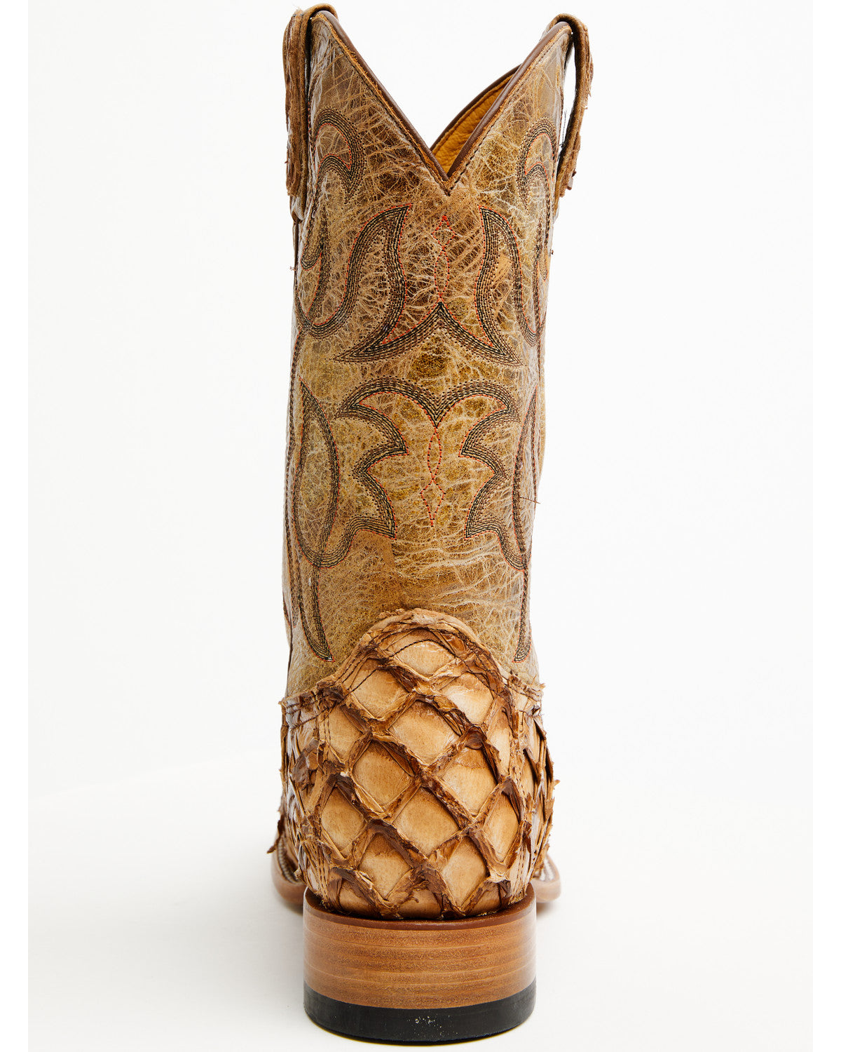 Cody James Men's Pirarucu Exotic Boots - Broad Square Toe