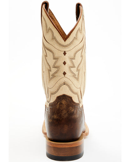 Cody James Men's Bone Western Boots - Broad Square Toe