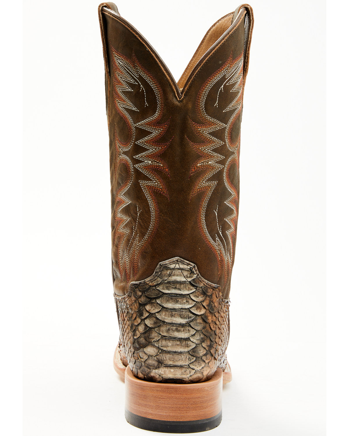 Cody James Men's Python Exotic Western Boots - Broad Square Toe