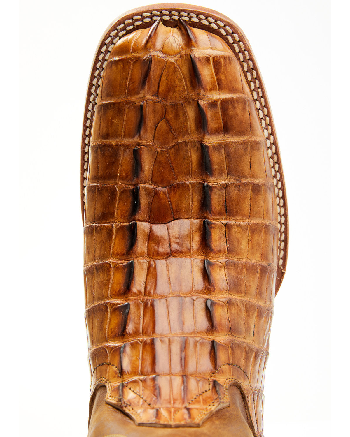Cody James Men's Caiman Cognac 12" Exotic Western Boots - Broad Square
