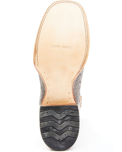 Cody James Men's Exotic Python Western Boots - Broad Square Toe