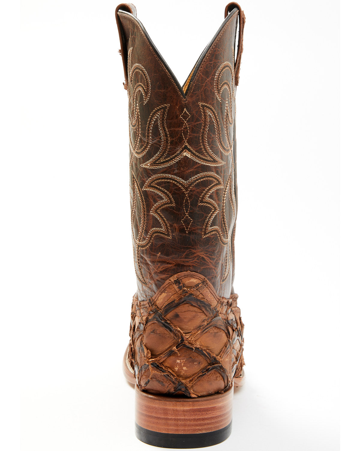Cody James Men's Pirarucu Exotic Boots - Broad Square Toe