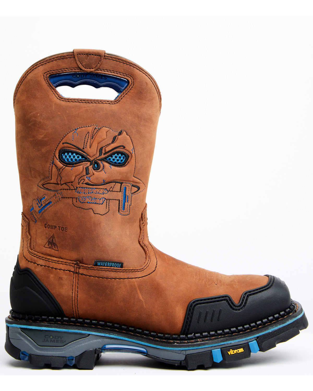 Cody James Men's 11" Decimator Waterproof Western Work Boots - Nano Co