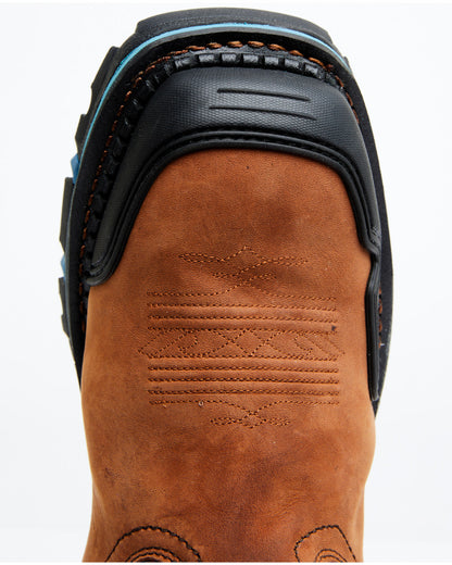 Cody James Men's 11" Decimator Waterproof Western Work Boots - Nano Co