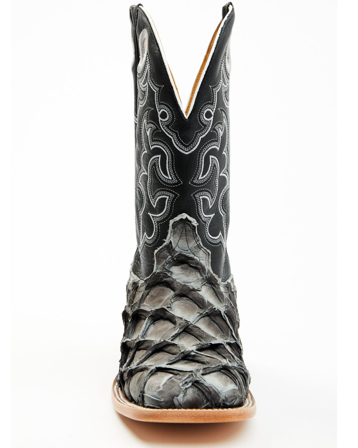 Cody James Men's Exotic Pirarucu Western Boots - Broad Square Toe