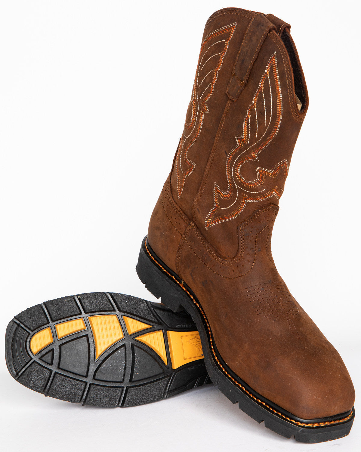 Cody James Men's 10" Waterproof Pull-On Work Boots - Composite Toe