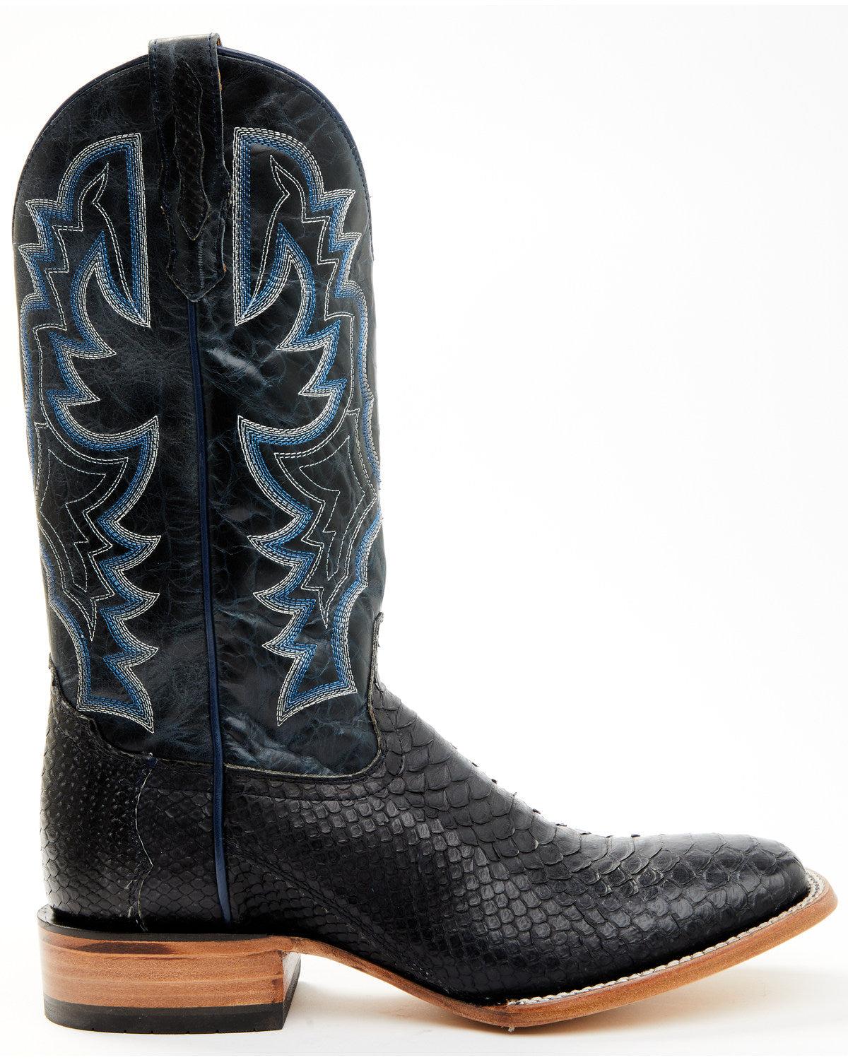 Cody James Men's Exotic Python Western Boots - Broad Square Toe