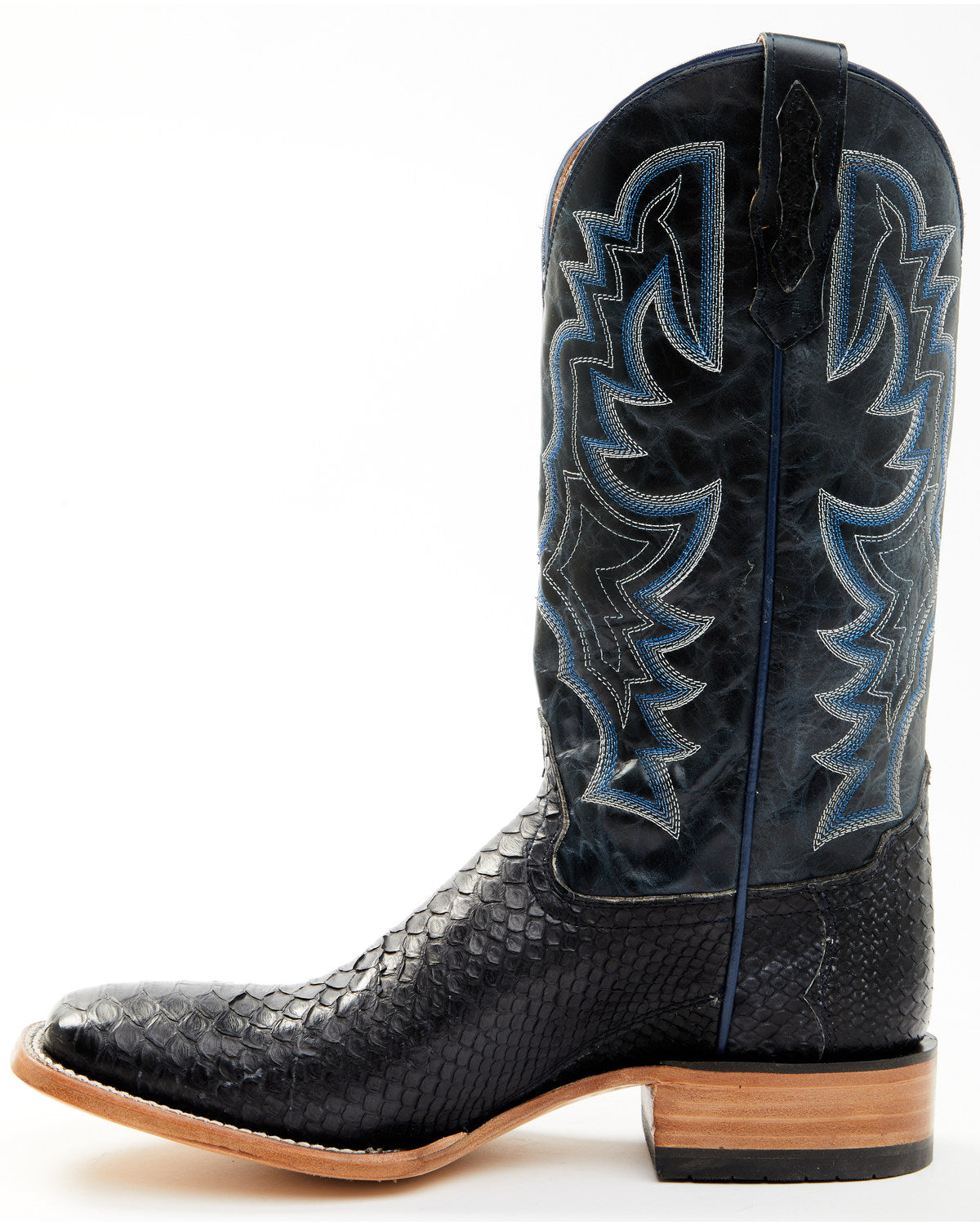 Cody James Men's Exotic Python Western Boots - Broad Square Toe