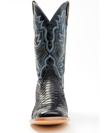 Cody James Men's Exotic Python Western Boots - Broad Square Toe